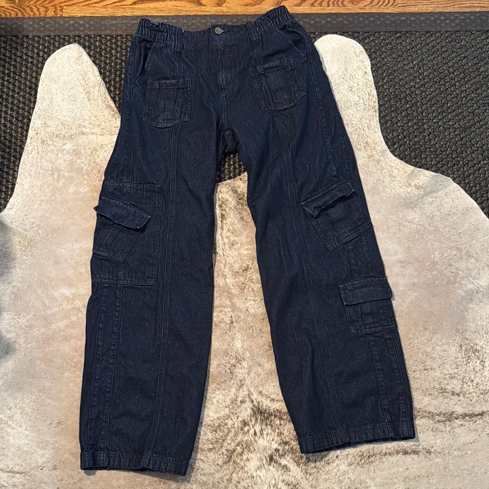 BDG Y2K Dark Blue Cargo Pants for Women